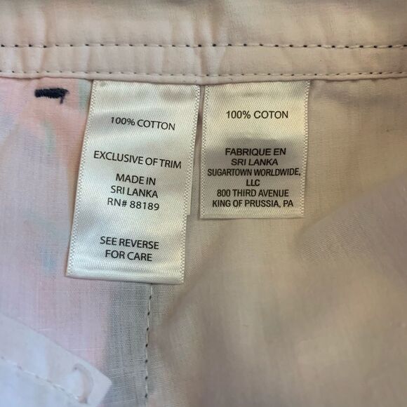 Lilly Pulitzer Callahan Short Size 00 Navy Pink and Green - Picture 5 of 5